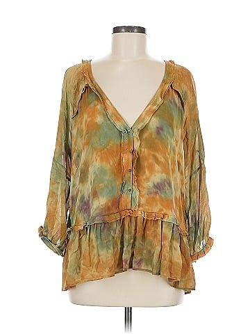 Gypsy 05 3/4 Sleeve Silk Top (view 1)