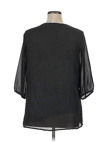 K & C 3/4 Sleeve Blouse (view 2)