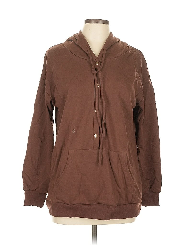 Pre-owned Unbranded Sweatshirt In Brown