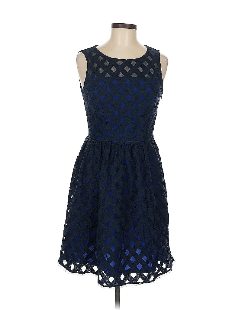 Pre-owned Karen Millen Cocktail Dress In Blue