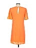 Tahari by ASL 100% Polyester Solid Orange Casual Dress Size XS - photo 3