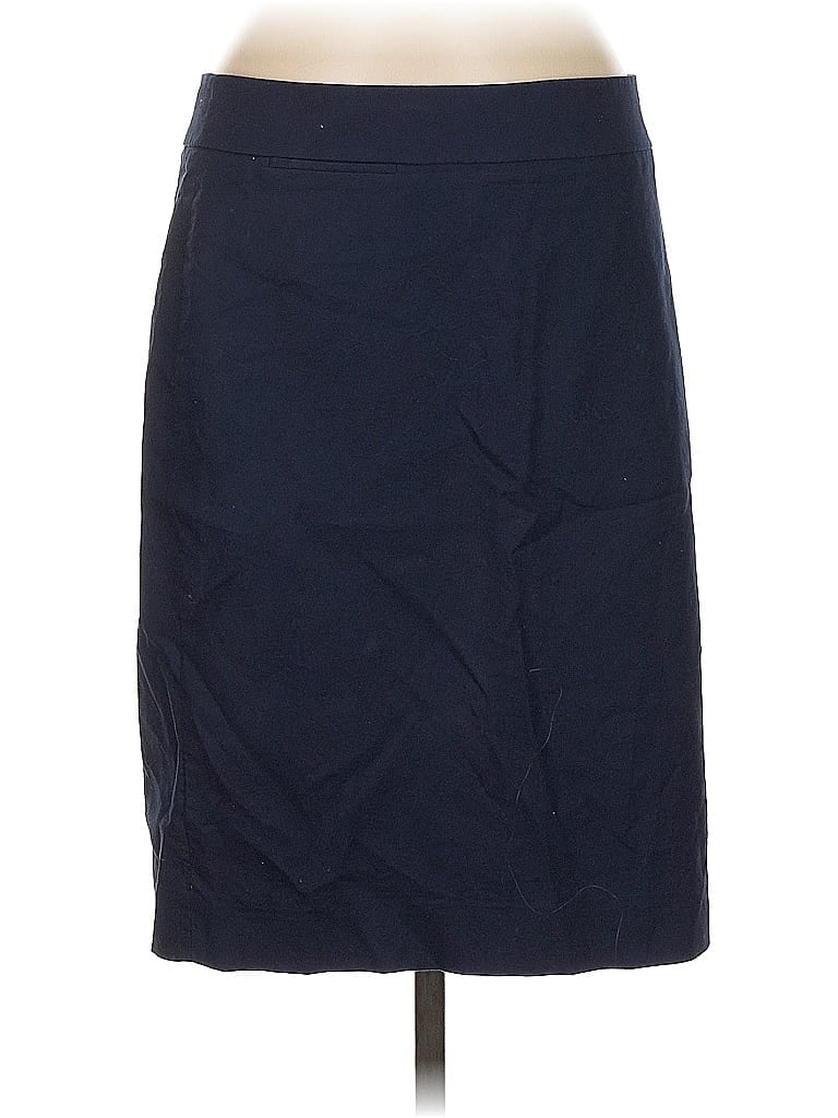 Pre-owned J.crew Factory Store Casual Skirt In Blue