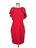 David Meister 100% Polyester Red Cocktail Dress Size 8 - photo 1
