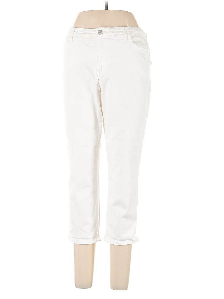 Pre-owned Bandolino Jeggings In White