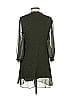 Zara 100% Polyester Green Casual Dress Size S - photo 2