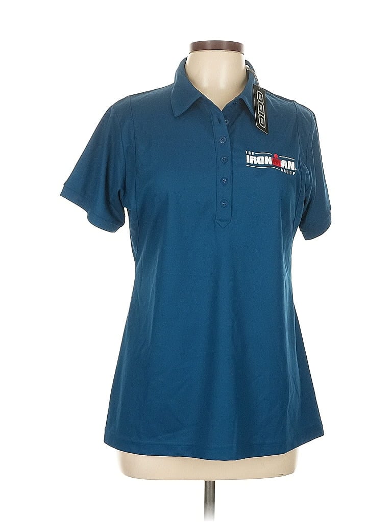 Ogio Short Sleeve Polo Shirt In Blue