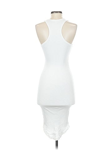 Sundry Solid White Cocktail Dress Size Sm (1)
