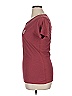 PREMISE Burgundy Short Sleeve Top Size XL - photo 5