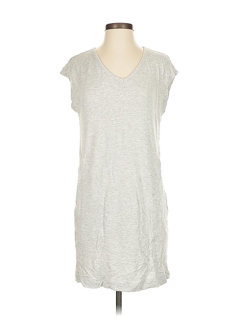 Pre-owned Lou & Grey Casual Dress In Gray