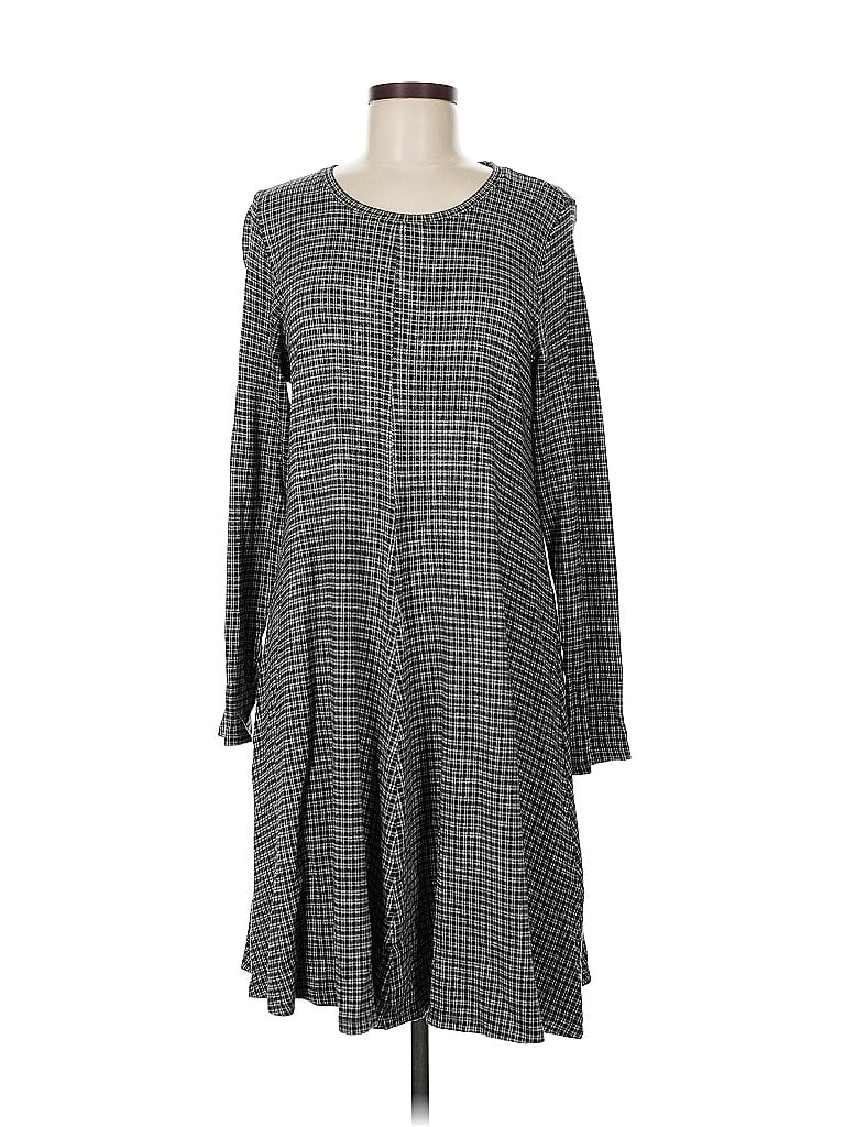Pre-owned Lou & Grey For Loft Casual Dress In Gray