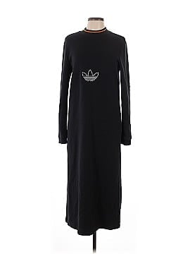 Adidas 100% Cotton Black Casual Dress Size M
