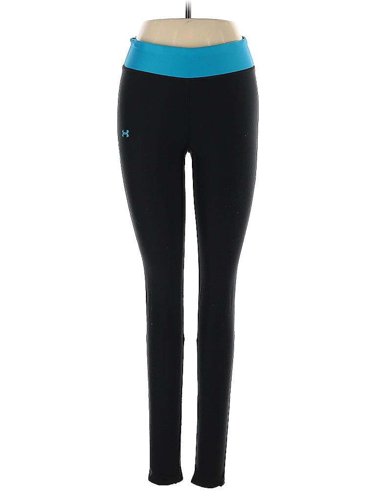 Pre-owned Under Armour Active Pants In Black