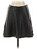 Veda 100% Leather Solid Black Leather Skirt Size 4 - photo 1