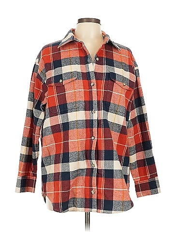 Natural Reflections Long Sleeve Button-Down Shirt (view 1)