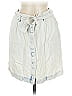 Cloth & Stone White Denim Skirt Size M