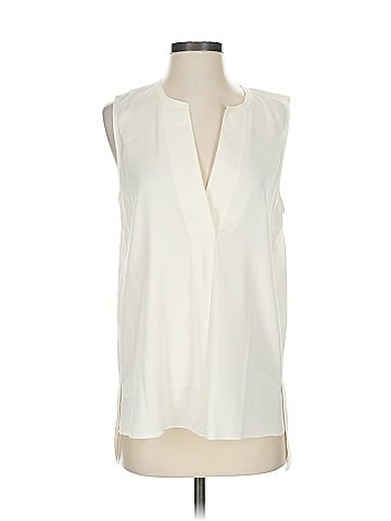 Classiques Entier Sleeveless Silk Top (view 1)