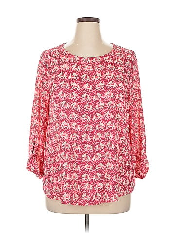 Mix by 41 Hawthorn 3/4 Sleeve Blouse (view 1)