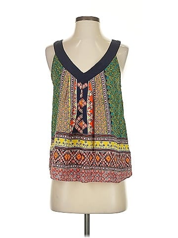 Maeve by Anthropologie Sleeveless Silk Top (view 1)