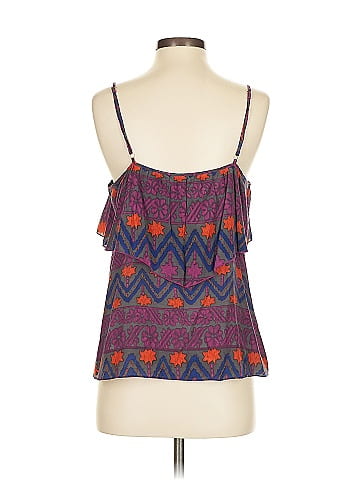 Parker Sleeveless Silk Top (view 2)