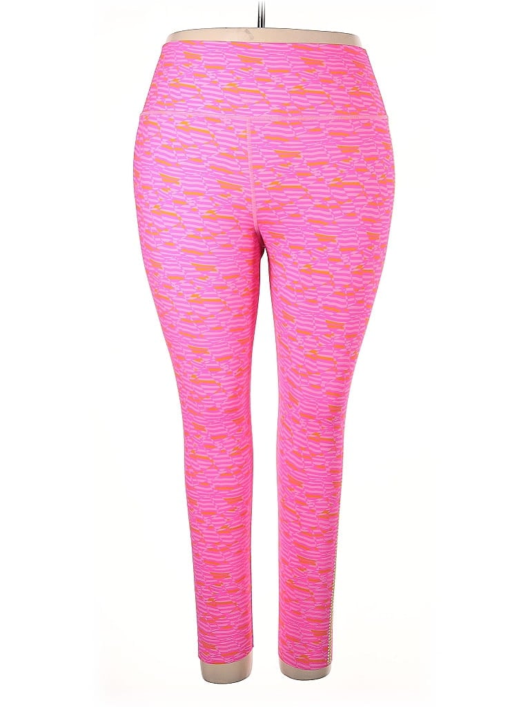 Pre-owned Offline By Aerie Active Pants In Pink