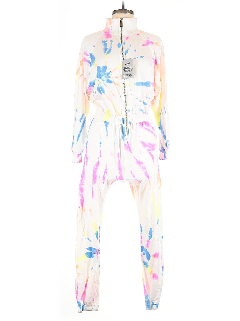 LEZAT Pre-owned Jumpsuit In White