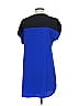 Sweet Rain 100% Polyester Color Block Blue Casual Dress Size S - photo 2