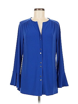 Susan Graver Long Sleeve Blouse