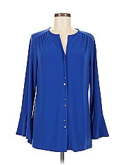 Susan Graver Long Sleeve Blouse