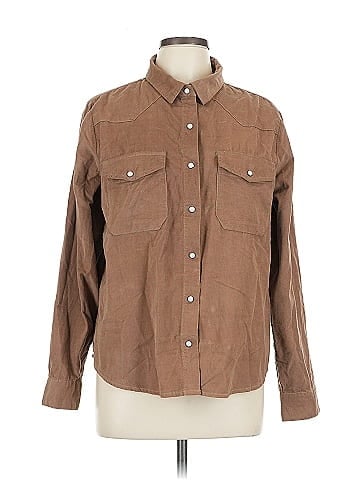Velvet Heart Long Sleeve Button-Down Shirt (view 1)