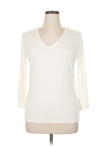 Anne Klein 3/4 Sleeve T-Shirt (view 1)