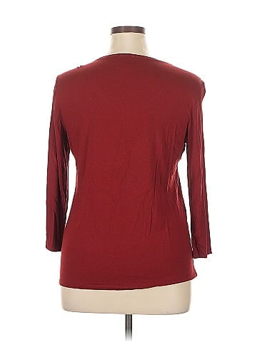 Anne Klein 3/4 Sleeve T-Shirt (view 2)