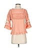Tiny 100% Cotton Orange 3/4 Sleeve Blouse Size XS - photo 1