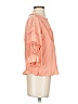 Tiny 100% Cotton Orange 3/4 Sleeve Blouse Size XS - photo 3