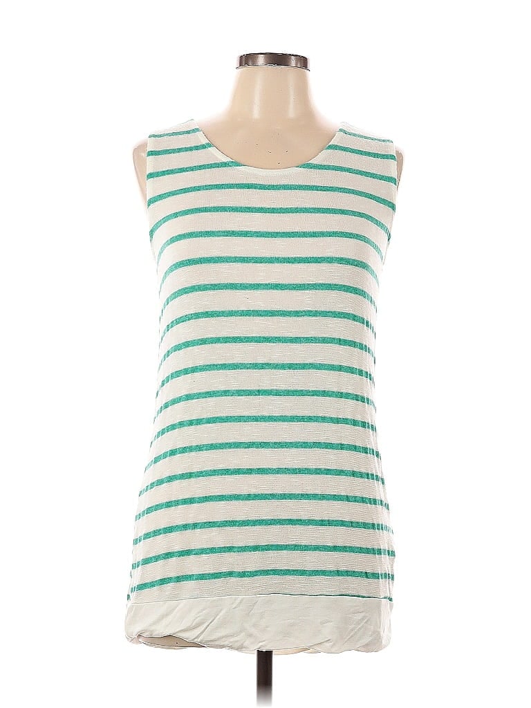 Pre-owned Chris & Carol Sleeveless T-shirt In Green