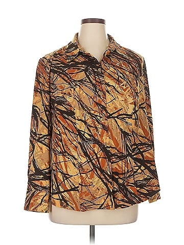 Cj Banks Long Sleeve Blouse (view 1)