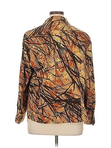 Cj Banks Long Sleeve Blouse (view 2)