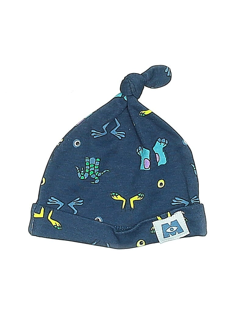 Click to view more detailed imagery on our partner's website Pre-owned Disney Babies' Beanie Hat In Blue