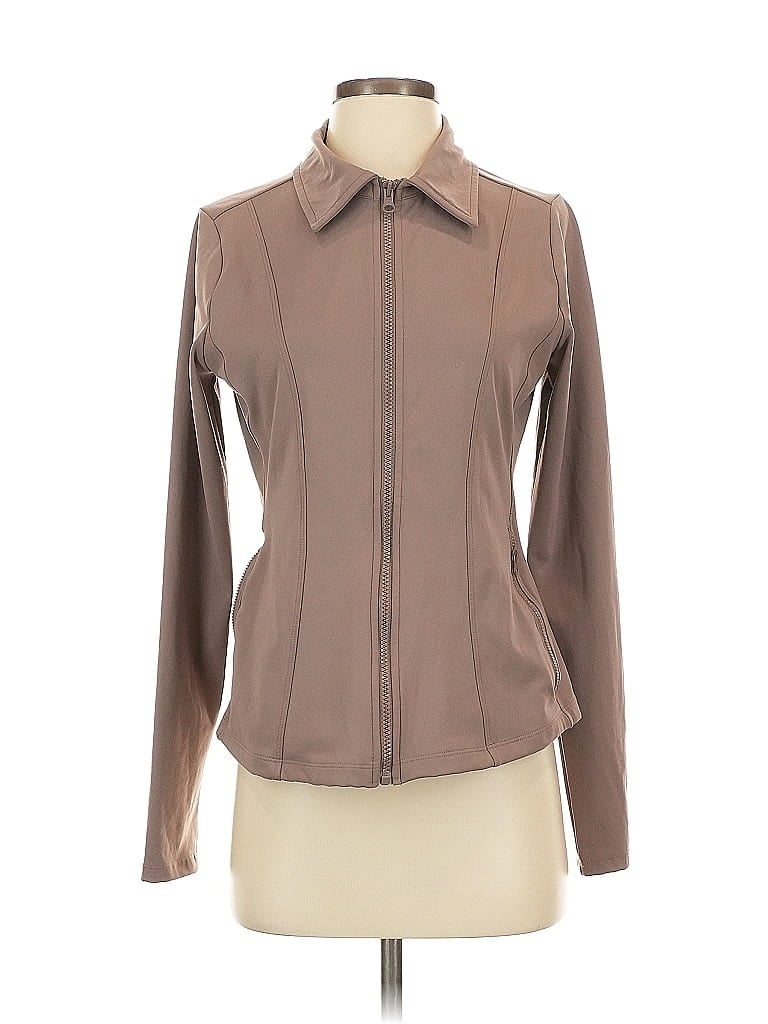 Pre-owned 90 Degree By Reflex Jacket In Brown