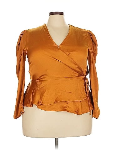 ASTR The Label Long Sleeve Blouse (view 1)