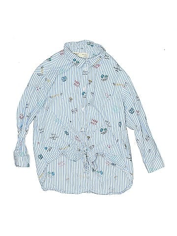 Zara Kids Long Sleeve Button-Down Shirt (view 1)