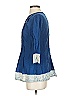 Fabindia Blue 3/4 Sleeve Blouse Size S - photo 5