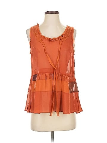 Floreat Sleeveless Silk Top (view 1)
