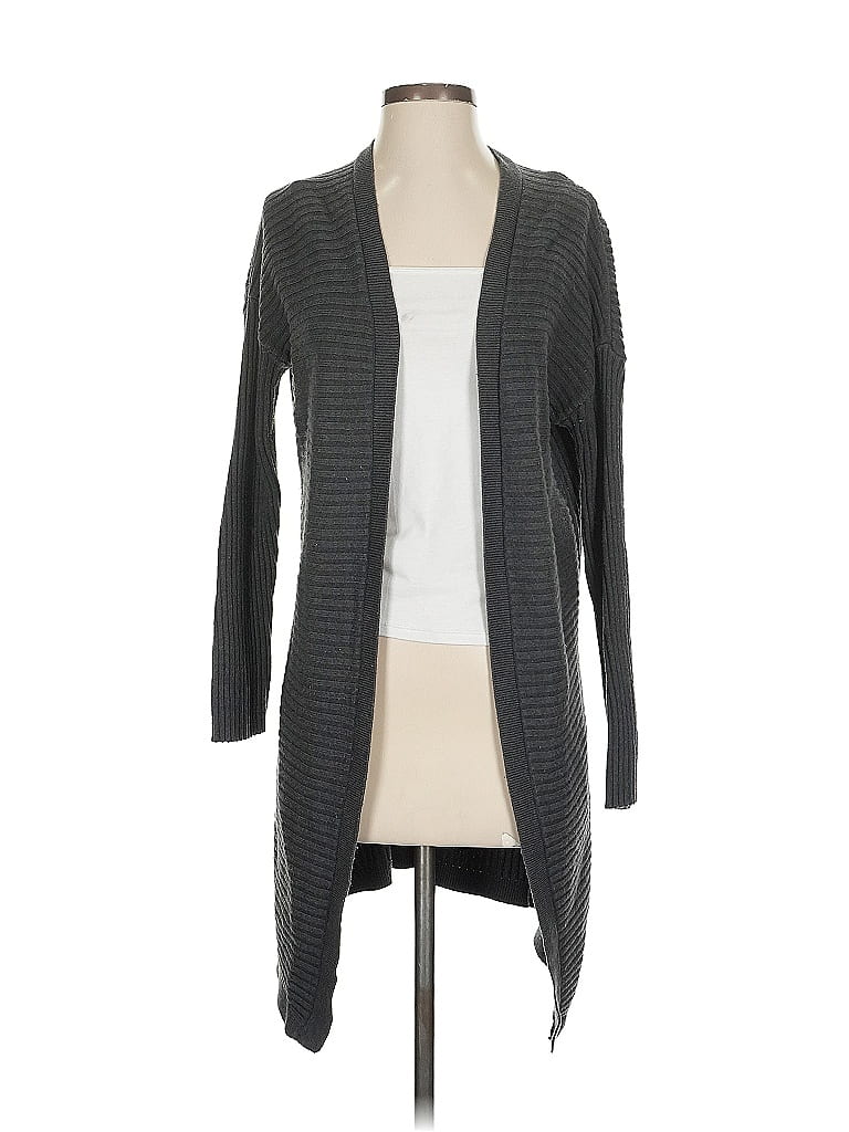 Pre-owned Gap Cardigan Sweater In Gray