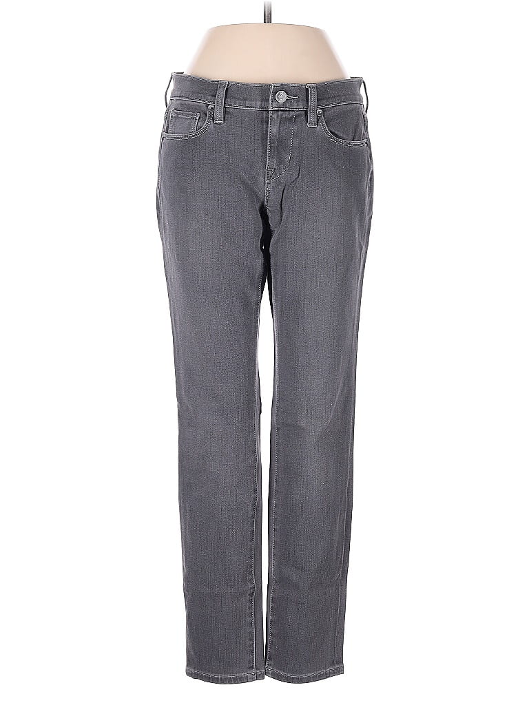 Pre-owned Ann Taylor Loft Jeans In Gray