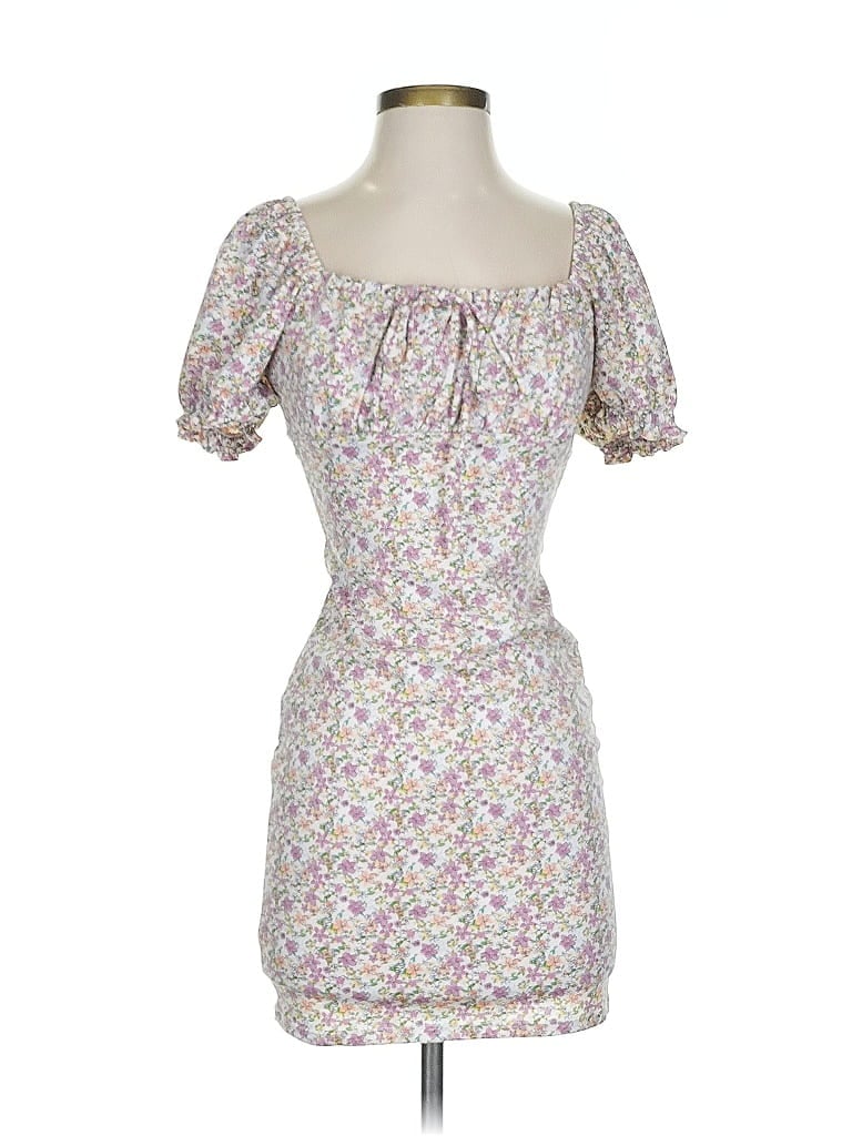 Pre-owned Iris Casual Dress In White