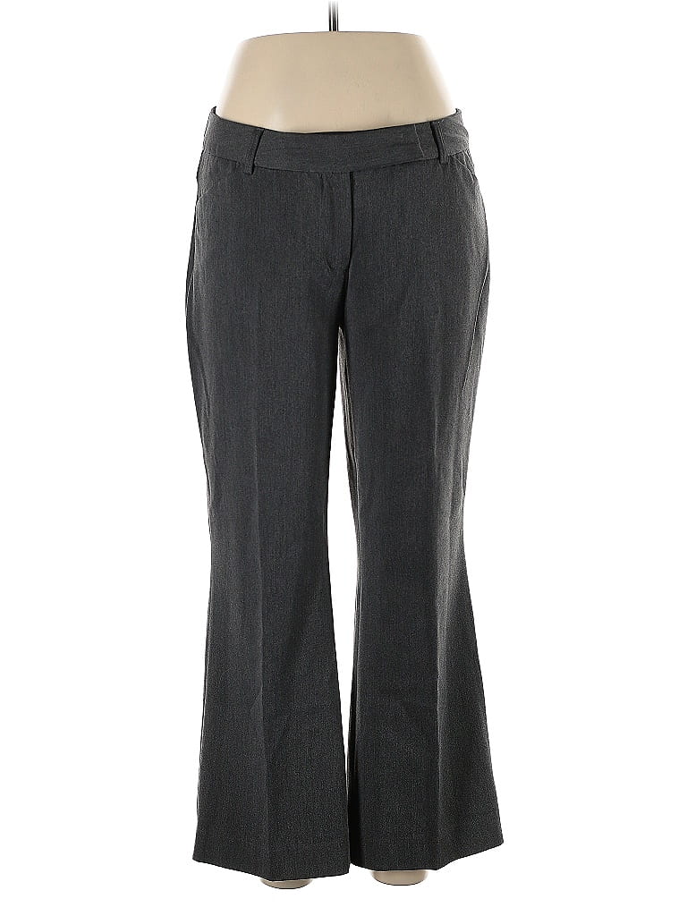 Pre-owned Express Dress Pants In Gray