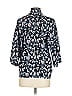 Derek Lam Collective Floral Black 3/4 Sleeve Blouse Size 4 - photo 4