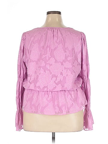 Elizabeth and James 3/4 Sleeve Blouse (view 2)
