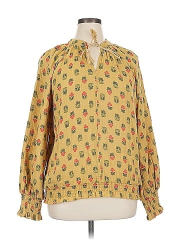 Porridge Long Sleeve Blouse (view 1)