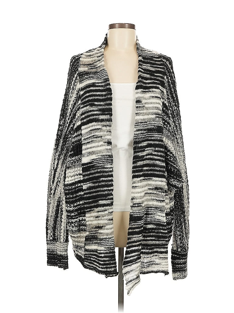 Pre-owned Bcbgeneration Cardigan Sweater In Gray